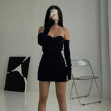 Slim Fit Long Sleeve DressOutfit