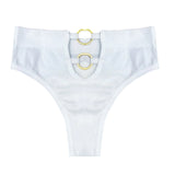 Sexy Cotton Panties Women G-String Female Hollow Out Shapewear Seamless Underwear Mid-waist Ladies Brief T-back