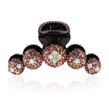 Big Rhinestone Hair Claws Crab Hairpins Crystal Hair Clips Barrettes Ponytail Girls Hair Accessories Ornaments