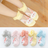 Pairs/lot 1 to 7 Yrs Spring Summer Thin Girls Sock Kids Cotton Mesh Boat Sock Lovely Animal Breathable Toddler Boys Ankle