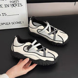 De-Swear Women's New English Style Leisure Sneakers In Autumn