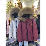 Collar Workwear Pie Down Jacket Women's Mid- 2025 Winter New Small White Duck Down Men And Women Thick