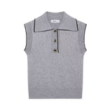 Women's Clothing 2025 Spring New Street Fashion Personality Set Knitted Vest