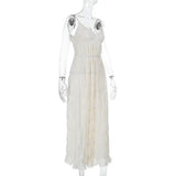 V-neck Ruched Side Tie Up Midi Dress-Outfit