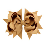 New Hot 1 piece Boutique Kids Flower Headwear High Quality Bow Hair Clips Hair Accessories