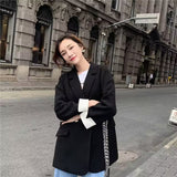 Zingj Lace-Up Suit Jacket Female 2024 Autumn New Design Sense Temperament Korean Version Casual Trend Suit