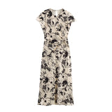 Printed Ampicula Dress Summer 2025 Design Kinesigeed Dress