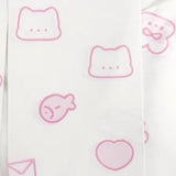 E-girl Kawaii Leg Japanese Cartoon Print Harajuku Gothic Mall Vintage Pink Knee-length Long Socks Women Y2k Cute Emo