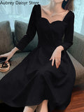 White Long Dress Women Elegant Chic Pearl Spaghetti Strap Prom Dress 2023 Autumn Casual Long Sleeve Evening Party