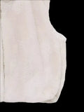 White Faux Fur Hooded Zip Vest- Outfit