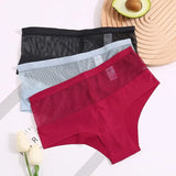 Perspective High Waist Women's Panties Seamless Underwear Women See-Through Underpants Girls Intimates Lingerie