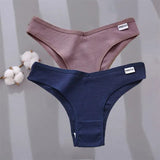 Brazilian Cotton Women's Panties Female Underpants Low Waist Underwear Women Comfortable Lady Pantys Lingerie