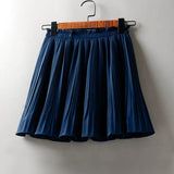 Ruffles Layered Elasticity Waist Mini Skirt-Outfit