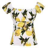 Off Shoulder Tops 50s Women Summer Sexy Shirt Classic Slash Neck Blouses Female Slim Cotton Plus Size Vintage
