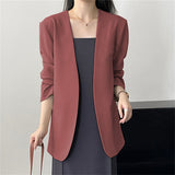 New Small Suit Jacket Spring And Autumn Early Autumn Suit With Fashion Simple Early Spring Leisure Top