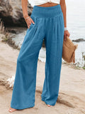 Casual Trousers Style Cotton Distressed For
