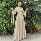 Solid Color Women's Soft Waist Satin