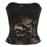 Spring Fashion Trend Women's New Shoulder Repair Exposed Umbilly Lace With A Small