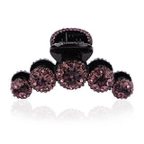 Big Rhinestone Hair Claws Crab Hairpins Crystal Hair Clips Barrettes Ponytail Girls Hair Accessories Ornaments