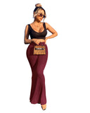 Xiaoyuan Pure Color Double Brushed Milk Silk Bootcut