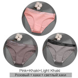 Cotton Women's Panties Panty Sexy Panties Female Underpants Solid Color Panty Intimates Women Lingerie