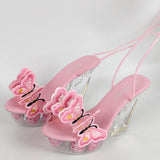Zingj Strap Slope With 11CM Nightclub High Heels Fashion Model Women's Shoes Show Pole Dancing Shoes Crystal
