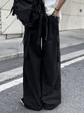 Buttoned Pocket Patch Cargo Pants- Outfit