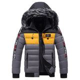 Short Parka Coat Men's Coat Men's Korean Style Trendy Handsome Windproof Winter Parka Men's Coat with