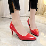 2023 New Fashion Sandals, Thin High Heels, Shallow Mouth Covers, Single Shoes, Pointed Spot Fashion High