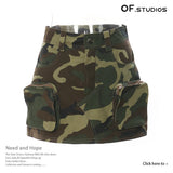 New Locomotive Three-Dimensional Pocket Personality Skirt Short Skirt 5 Color Optional