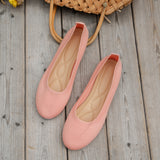 Zingj Flat Single Shoes Women 2024 Summer Fly Weave Round Head One Foot Pedal Wear Casual Plus Size Women's