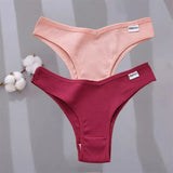 Brazilian Cotton Women's Panties Female Underpants Low Waist Underwear Women Comfortable Lady Pantys Lingerie