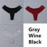 Lace Panties Sexy Thongs G String Hot Sexy Transparent Underwear for Women Hollow Out Seamless Briefs Lingerie