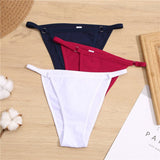Women's Cotton Briefs Sexy Low Waist Underwear Female Underpant Soft Woman Panty Plus Size Lingerie