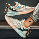New Men's Chunky Running Shoes Breathable Sneakers Outdoor Fashion Hard-wearing No-slip Jogging Shoes Zapatillas