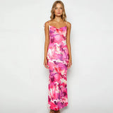 Zingj 2023 Print Sexy Back Fanny Pack Hip Sling Dress Beach
