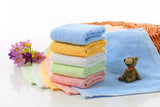 5pcs/lot 25*25cm ULTRA SOFT Baby Bath Washcloths Rayon from Bamboo Towels Perfect Baby Gifts Baby Travel Bathing