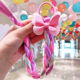 Sweet Colorful Hairpin Lovely Children Girls Hairclip Kids Cute Barrette Cartoon Extension Braider Rainbow Hair