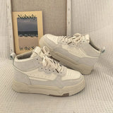Zingj Top Women's Board Shoes Women's 2023 Autumn / Winter New Rubber Sole Color Fashion Women's Casual Sneakers Mixed