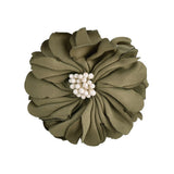 Pcs/lot New Sweet Chiffon Fabric Flower Hair Clips For Girls Safety Hairpin Boutique Barrettes Headwear Kids Hair