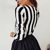 Blouse Women Casual Striped Top Shirts Blouses Female Loose Blusas Autumn Fall Casual Ladies Office Blouses Top
