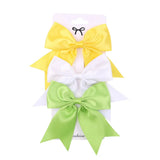 4.52inches Solid Color Bows Hair Clips For Cute Gilrs Handmade Hairpins Barrettes Headwear Kids Hair Accessories