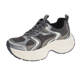 Shoes Women's 2025 New Spring Thick Soles Increase High And Soft Leisure Running Light And Low-Help