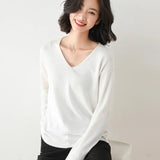 Zingj Neck Sweater Female Spring And Autumn Bottom Shirt Loose Show Thin Inside With A Long Sleeve Knit Sweater Thin Women's Wear-Outfit