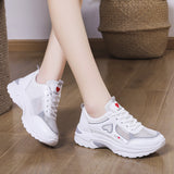 Shoes Women 2025 Spring And Summer New Loose Cake Single Shoes With Fashion Thick Soles To Increase The Leisure Small White