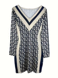 Autumn Fashion Geometric Pattern Arm Covering