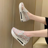 Breathable Casual Female Sandals Summer New Inner Heighten Student Shoes Korean Version Of A Foot Pedal Lazy Platform Women's
