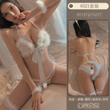 Zingj Sex Underwear Sexy Cat Bunny Hot Role Playing Female Uniform Pajamas Suit