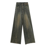 Zingj Do Old Straight Pants Jeans Women's Summer Wide Leg Pants Floor Pants Show Skinny Pants