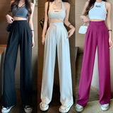For High Waist Covering Belly Thin Loose